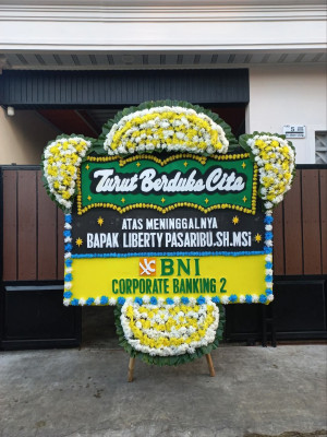 Papan Bunga Duka di Bibida