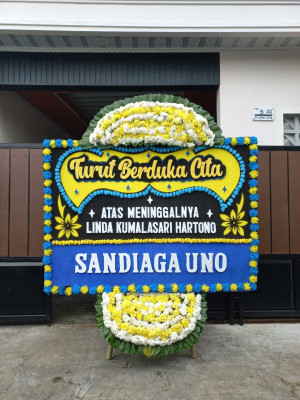 Papan Bunga Duka di Bibida