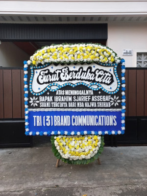 Papan Bunga Duka di Bibida